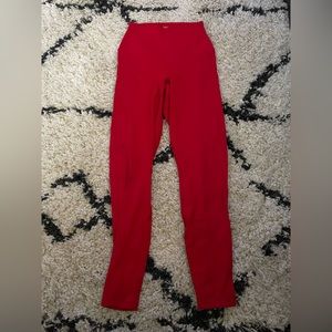 Red Leggings, Never Worn